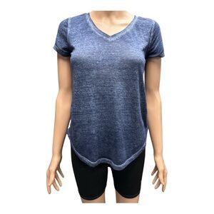 Style & Co. - NWT - Blue V-Neck Short Sleeve Top